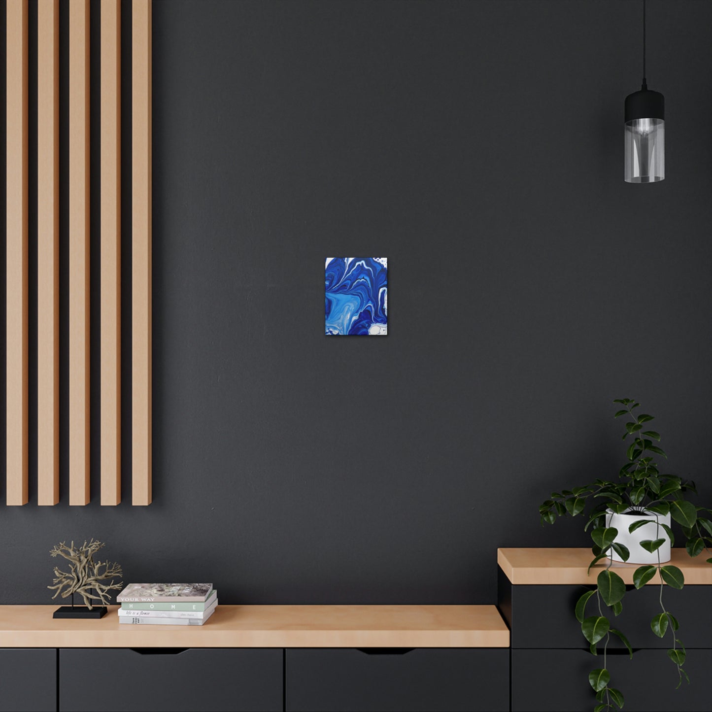 "Aqua Stream" - Canvas