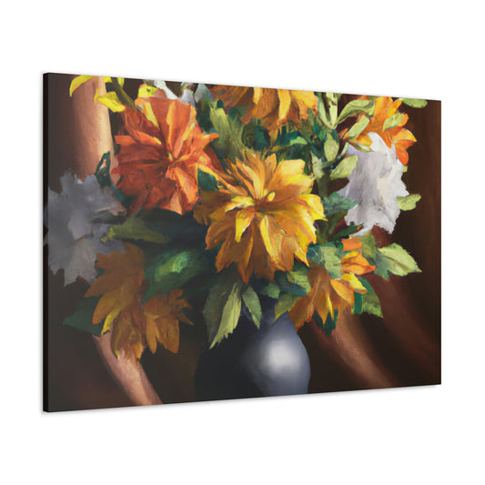 Blooming Splendor. - Canvas
