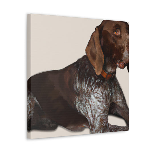 Dog Pointer Splendour - Canvas