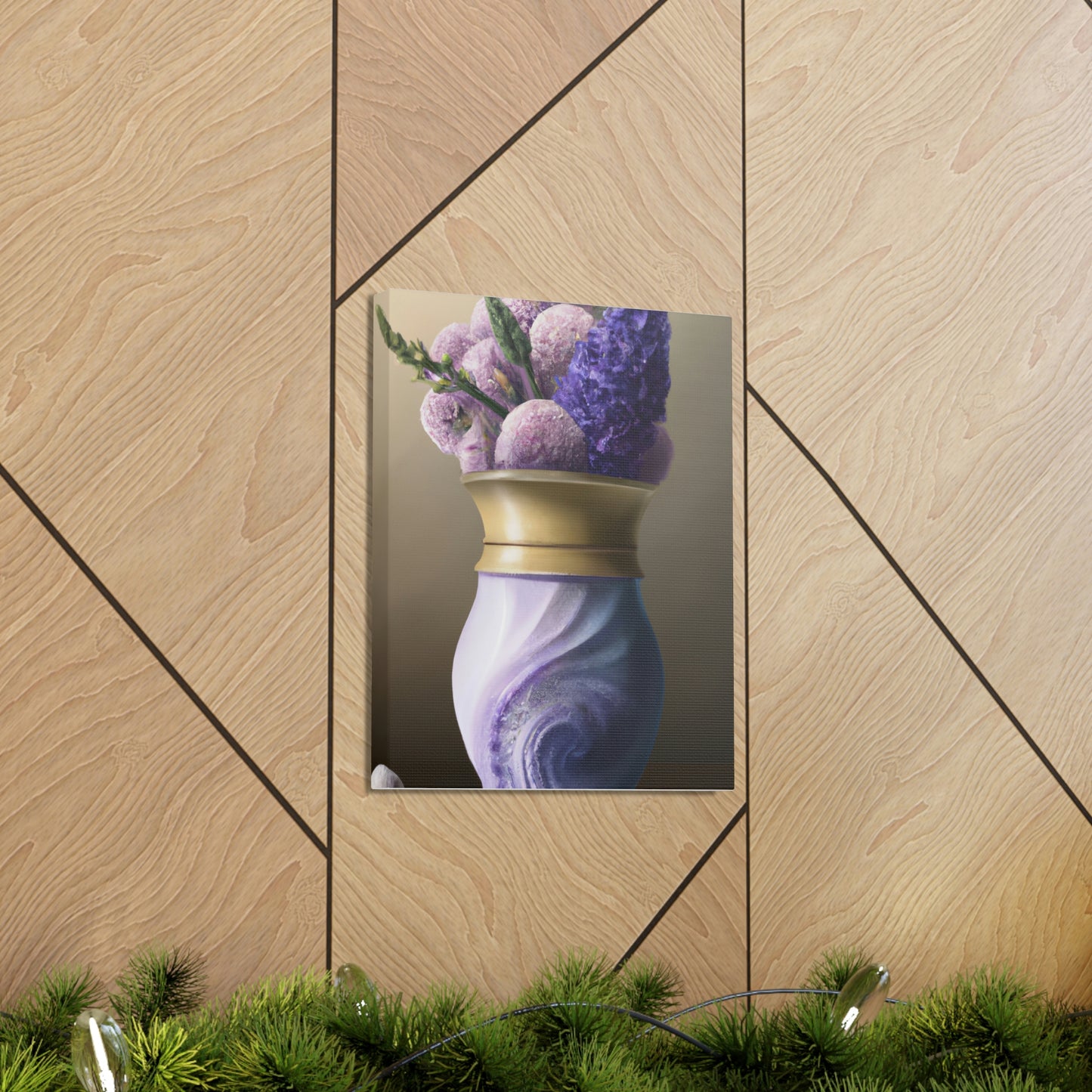 "Blossoms in Detail". - Canvas