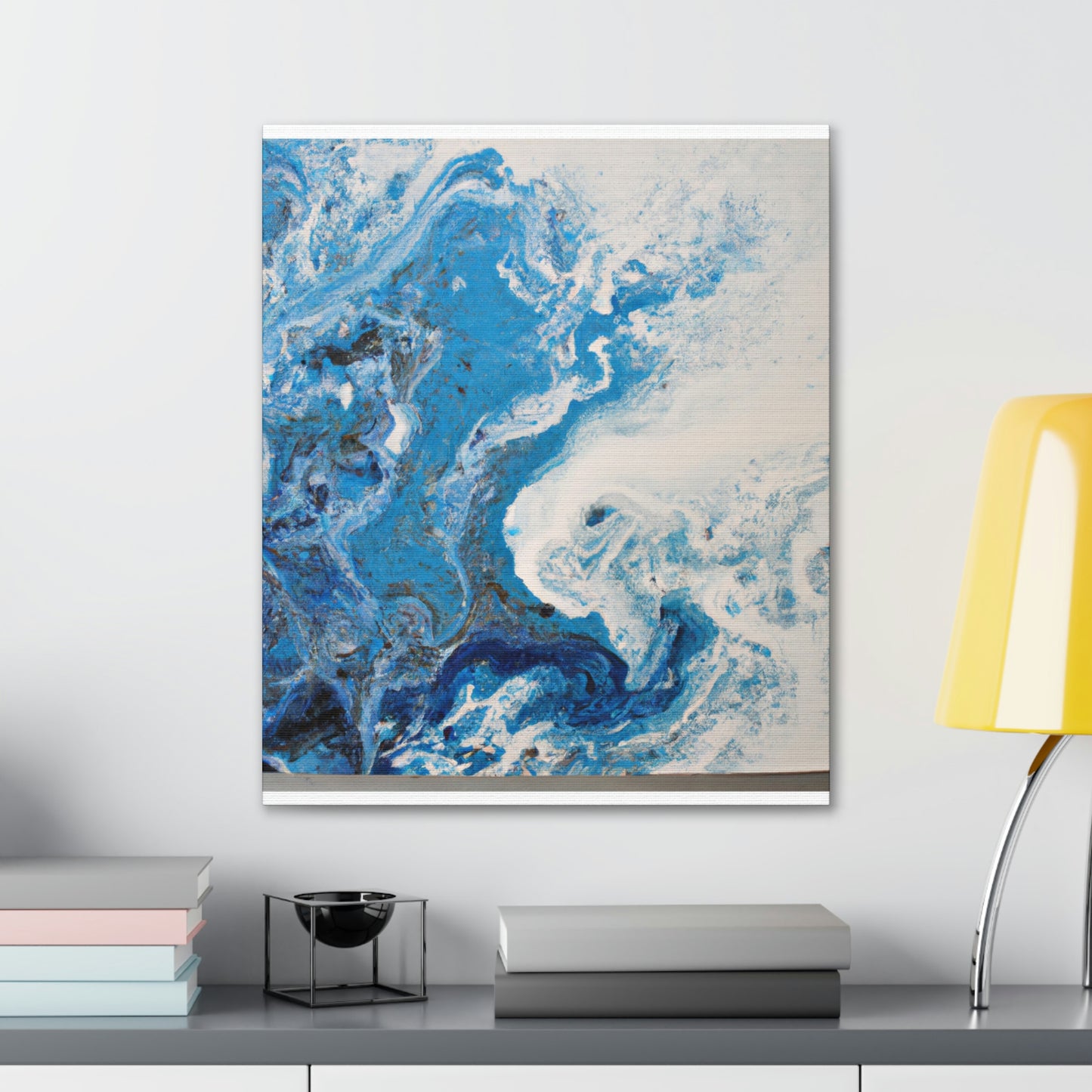 "Blue Spark" - Canvas