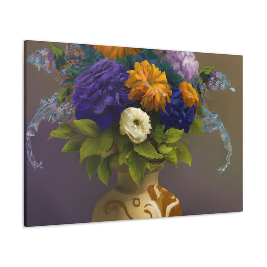 Floral Bliss Life. - Canvas