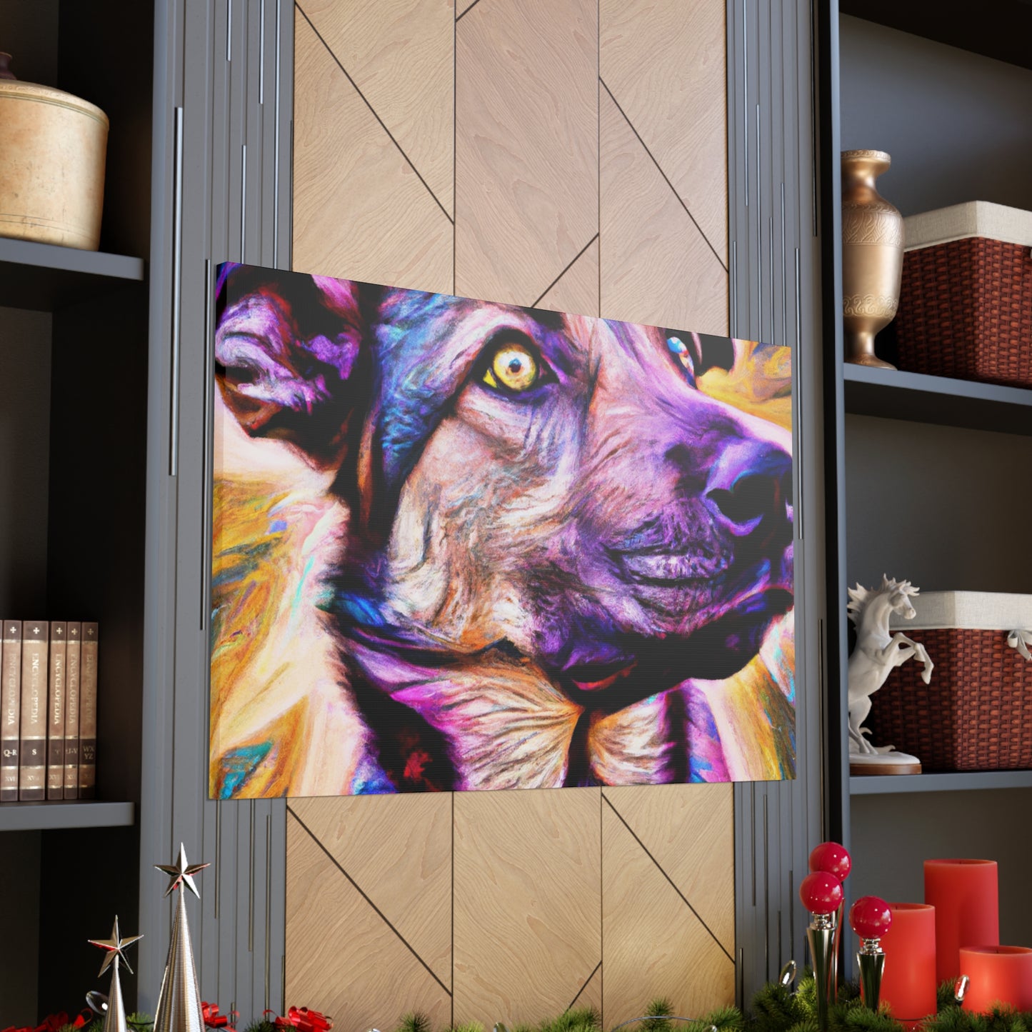 Canine Oasis - Canvas