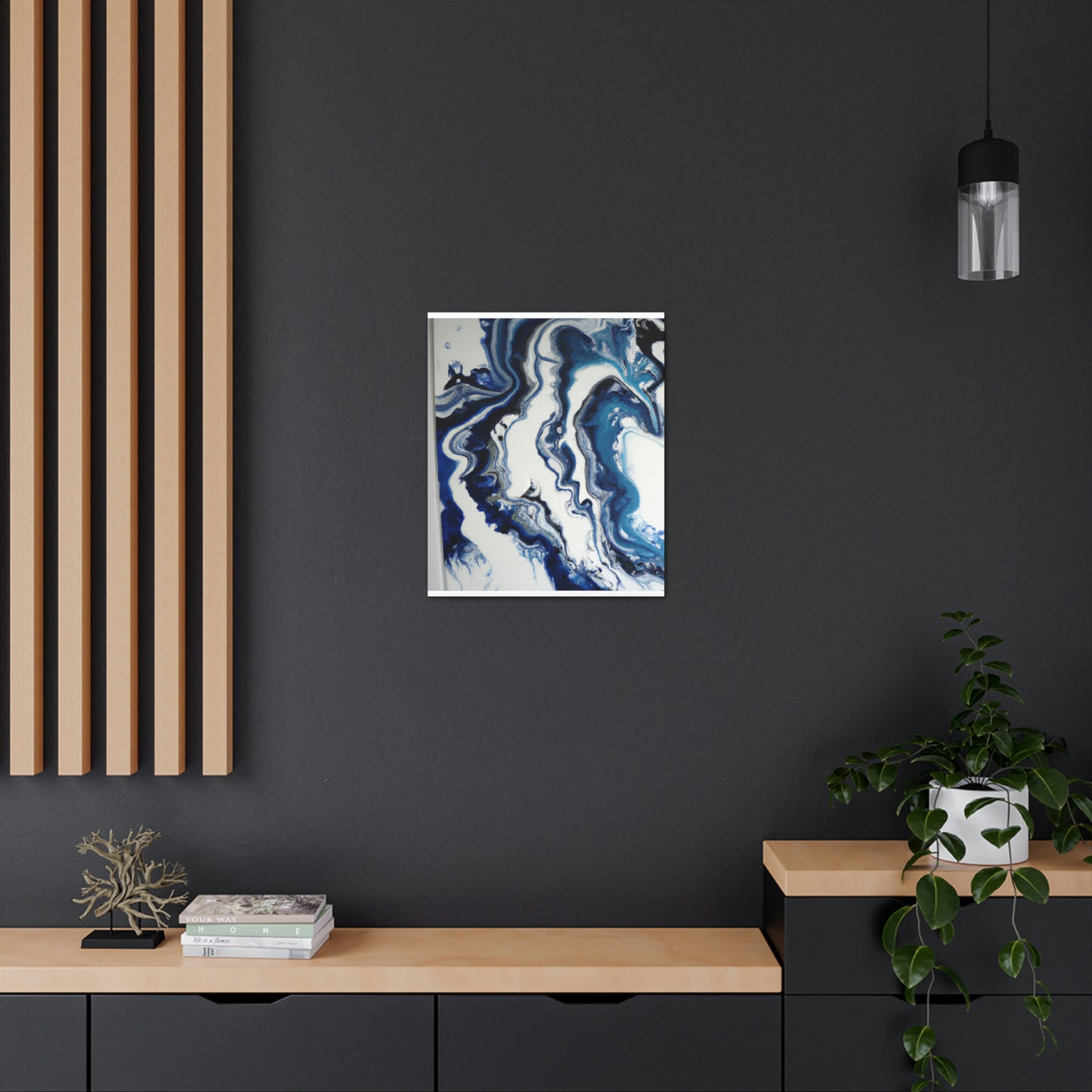 "Blue Bliss" - Canvas