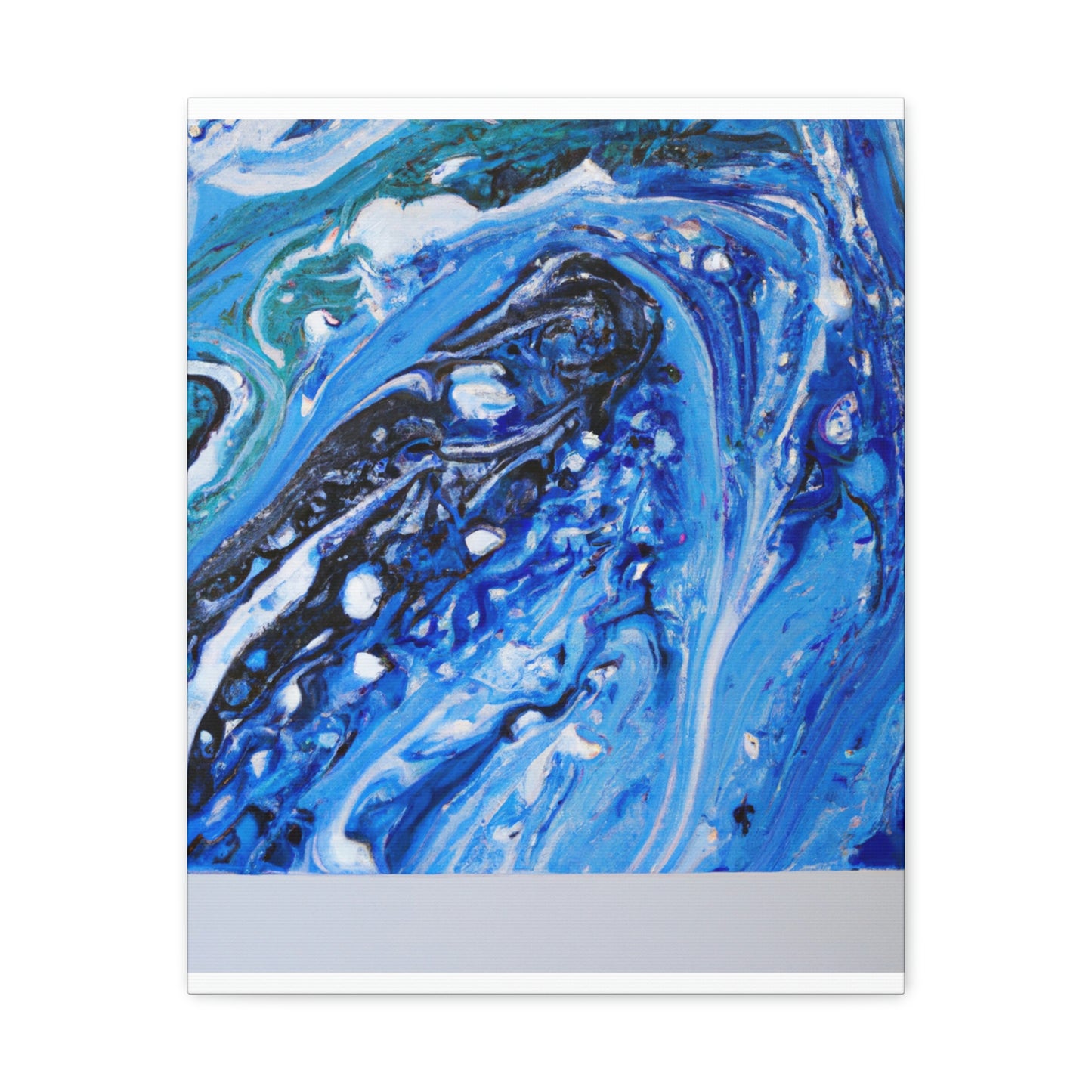 "Aqua Bliss" - Canvas