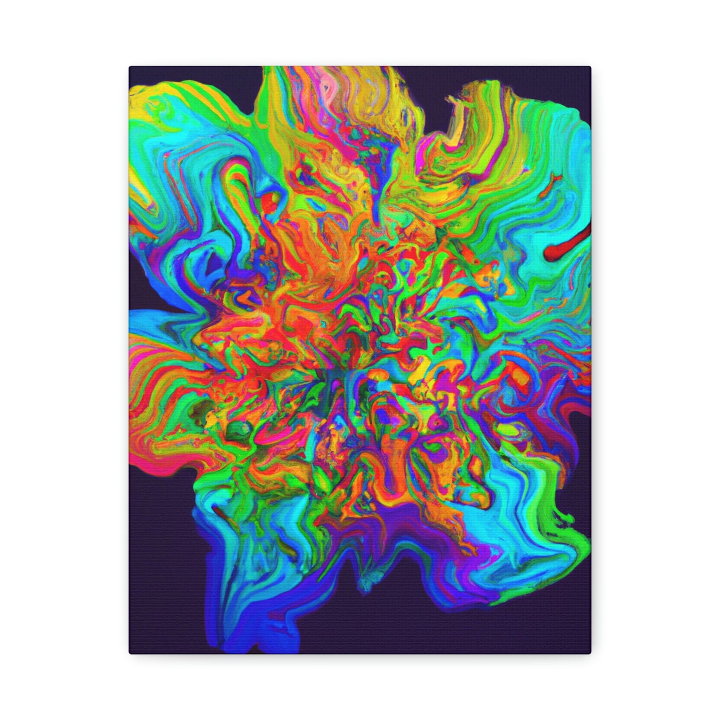 "Vivid Bloom" - Canvas