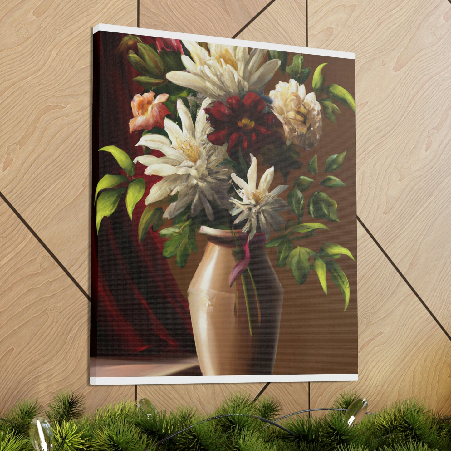 Vibrant Floral Awesomeness. - Canvas