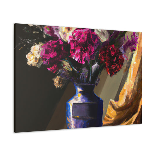 Radiant Blooming Splendor. - Canvas