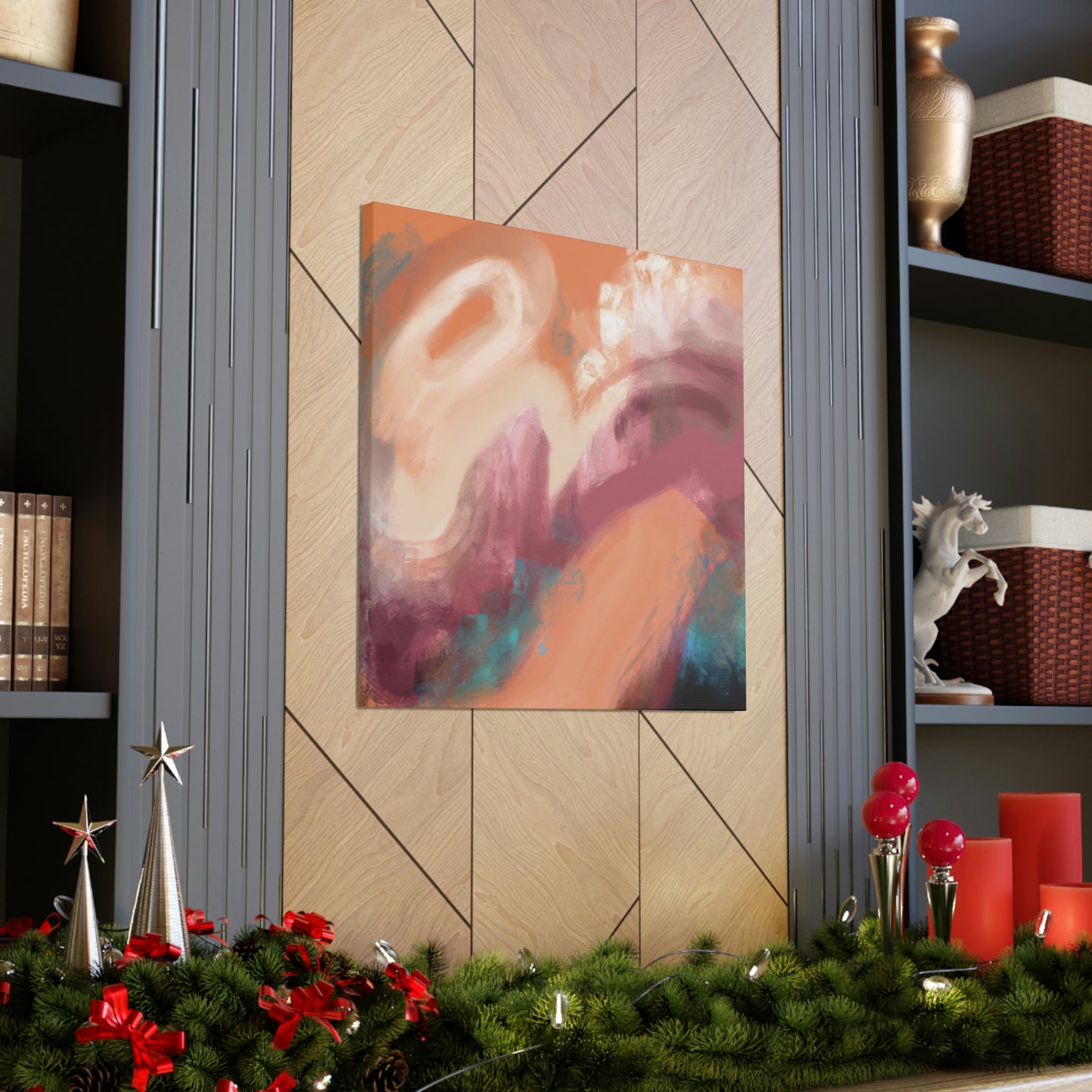 "Vibrant Glow" - Canvas
