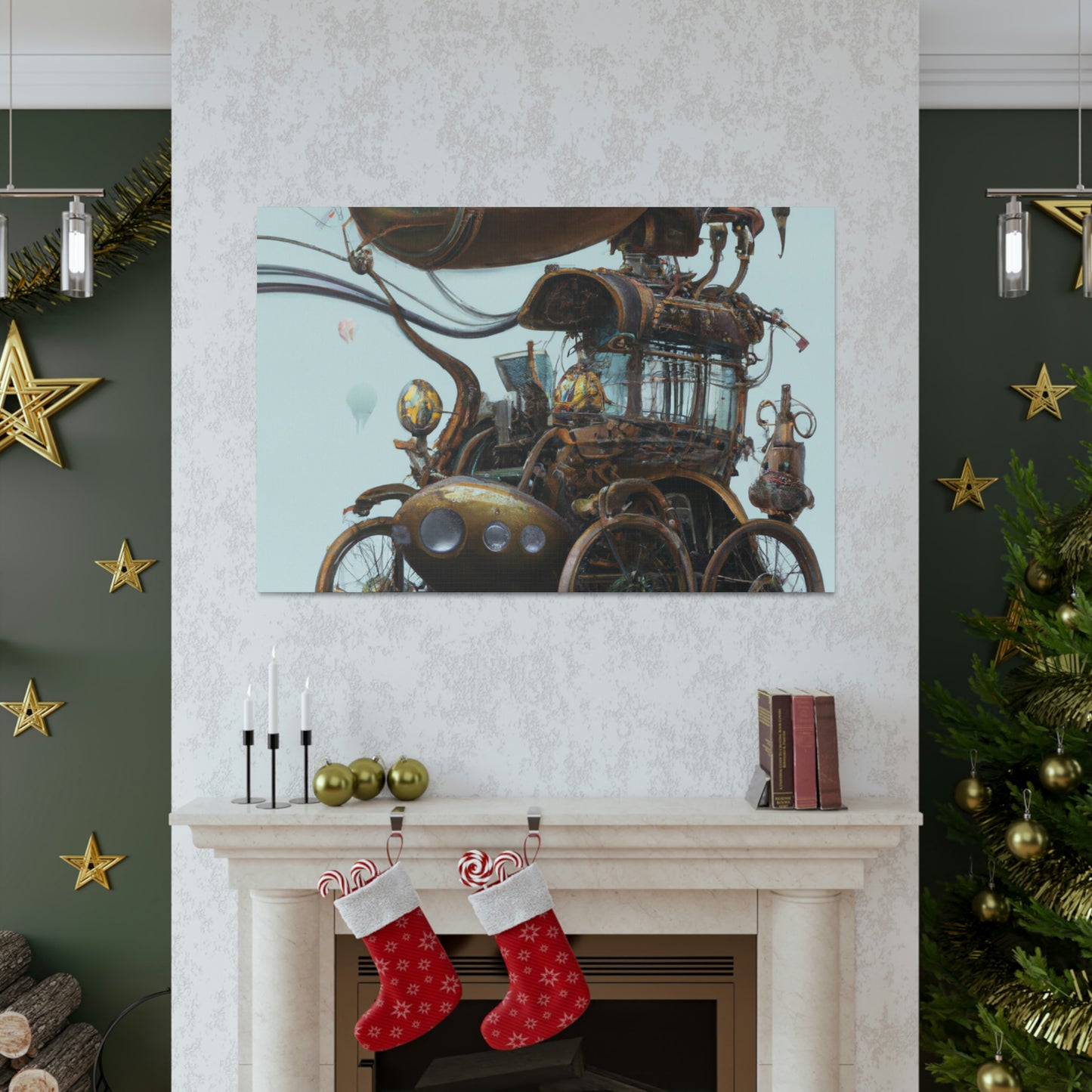 Steampunk Chariot - Canvas