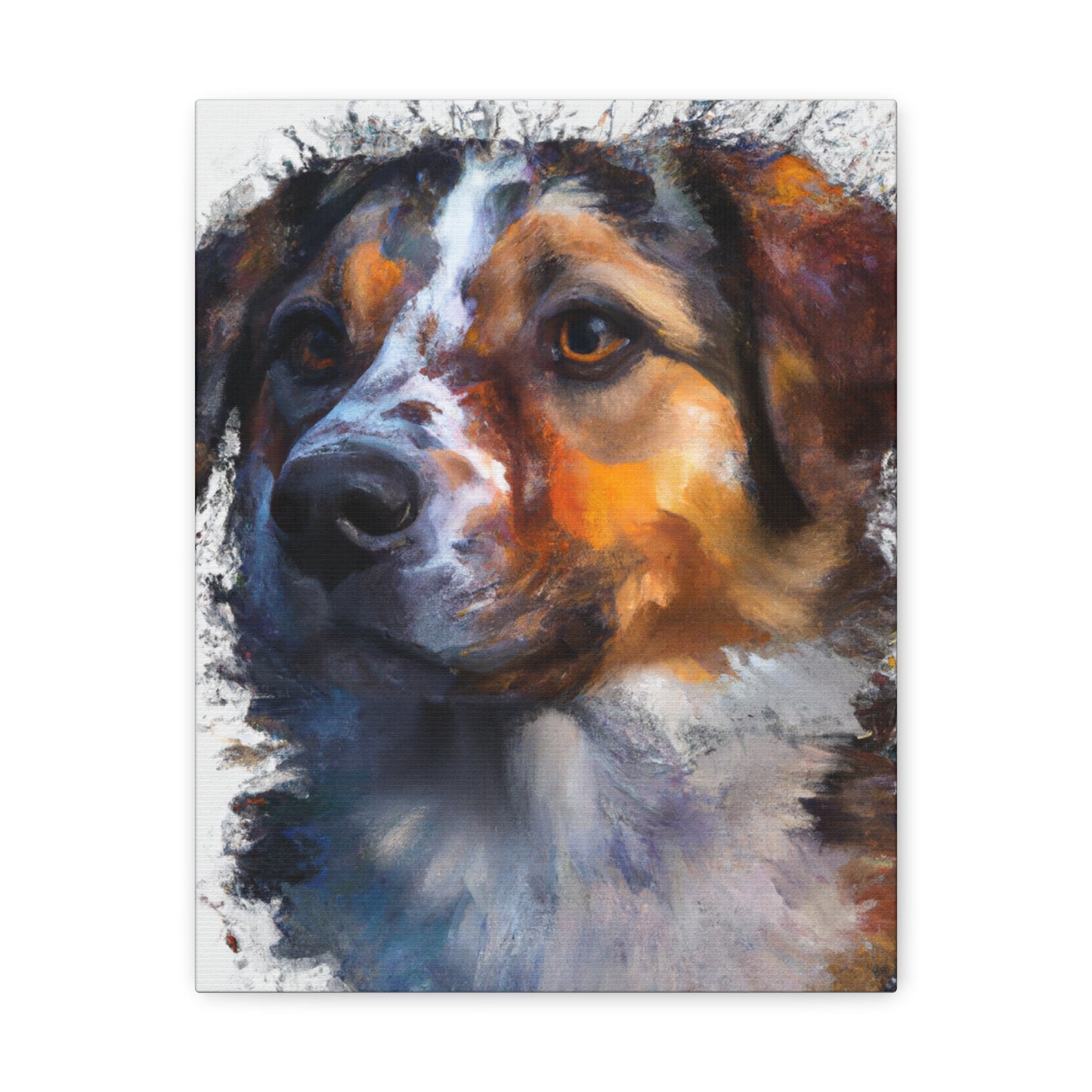 Furry Frenzy. - Canvas
