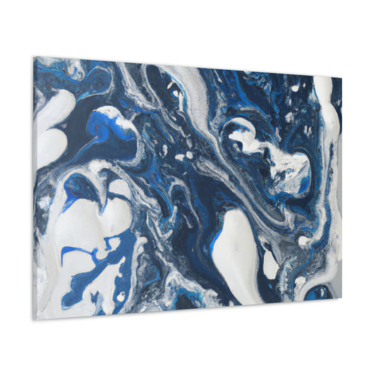 "Aqua Haven" - Canvas