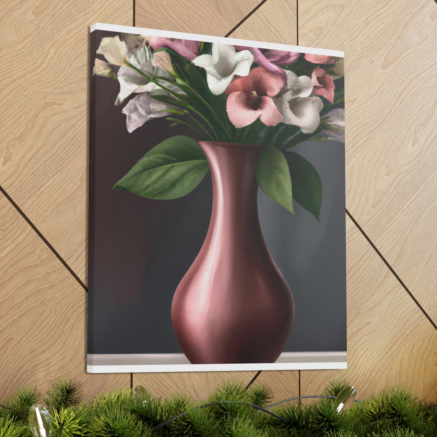 "Detailed Floral Bloom." - Canvas