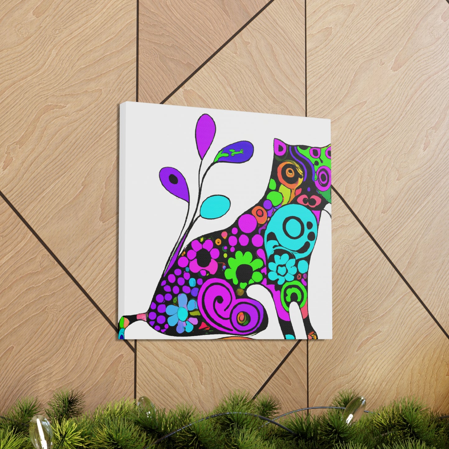 Flora Feline - Canvas