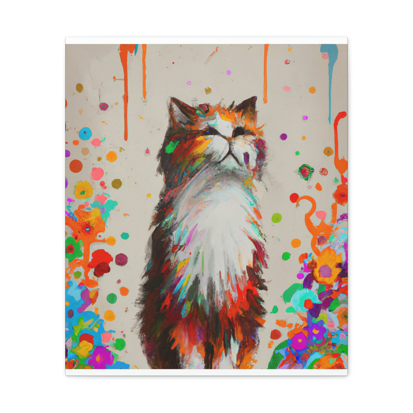 Mew Blooms - Canvas