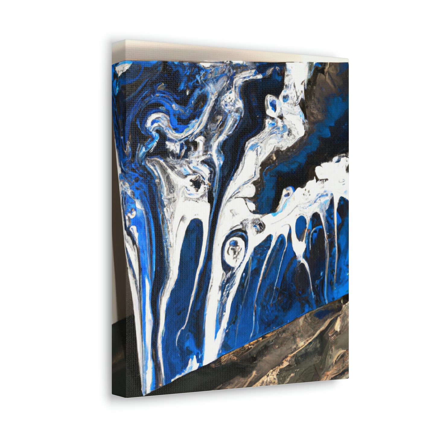 Blue Brilliance. - Canvas