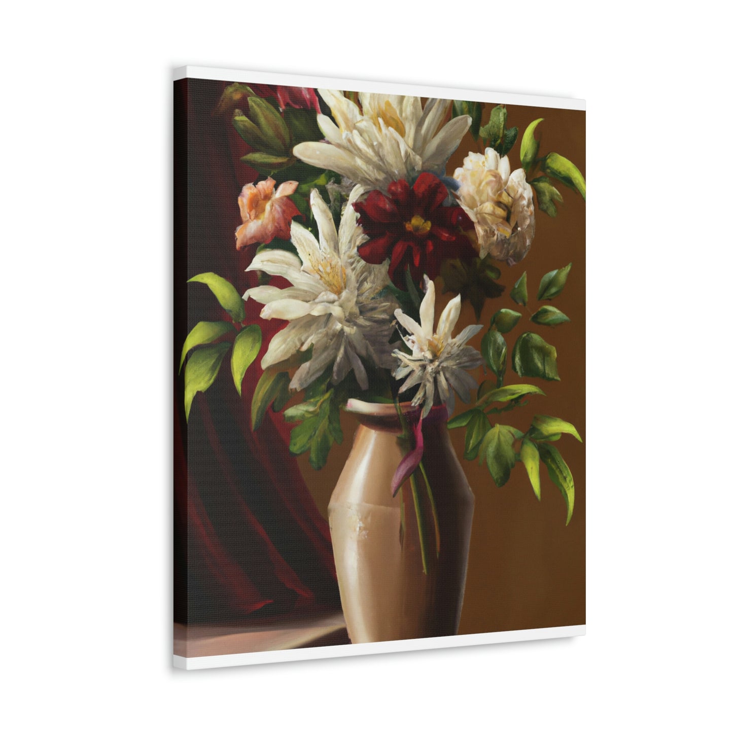 Vibrant Floral Awesomeness. - Canvas