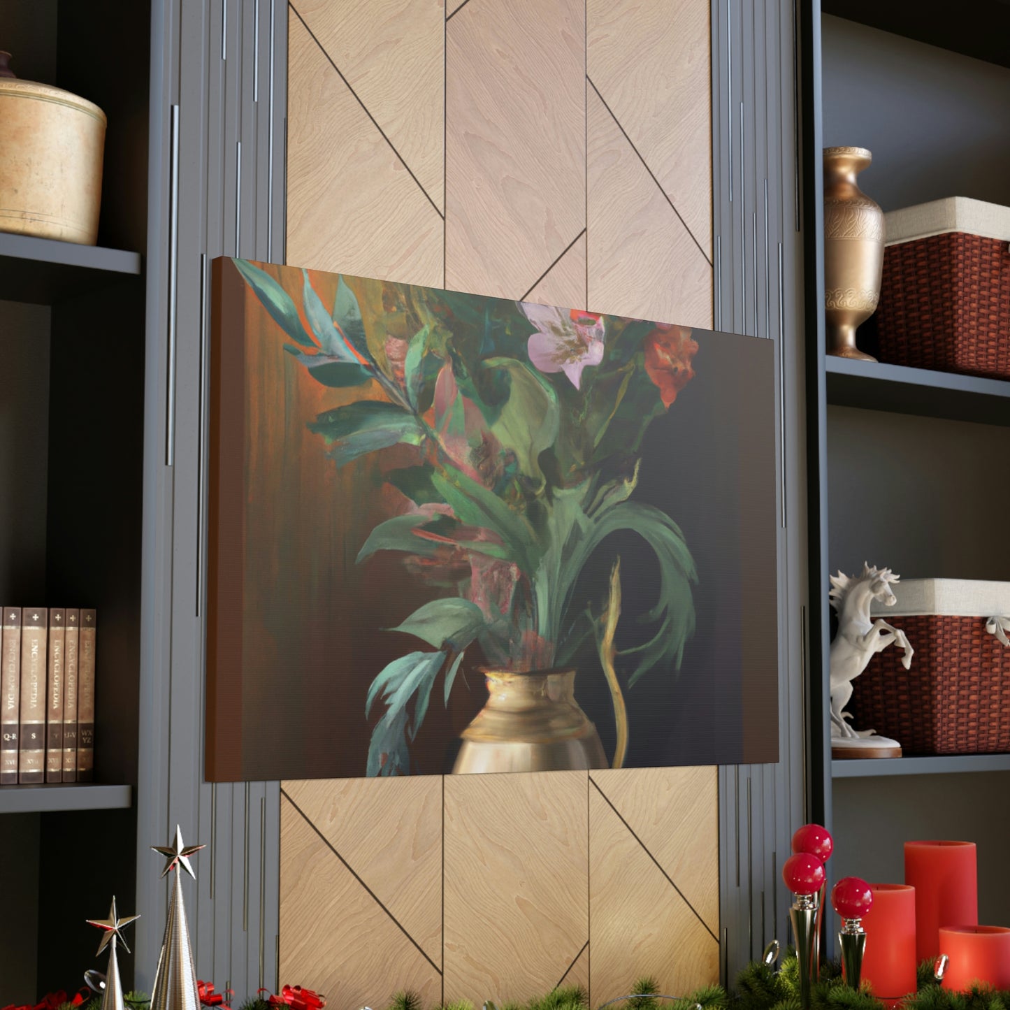 Floral Splendor Dream - Canvas