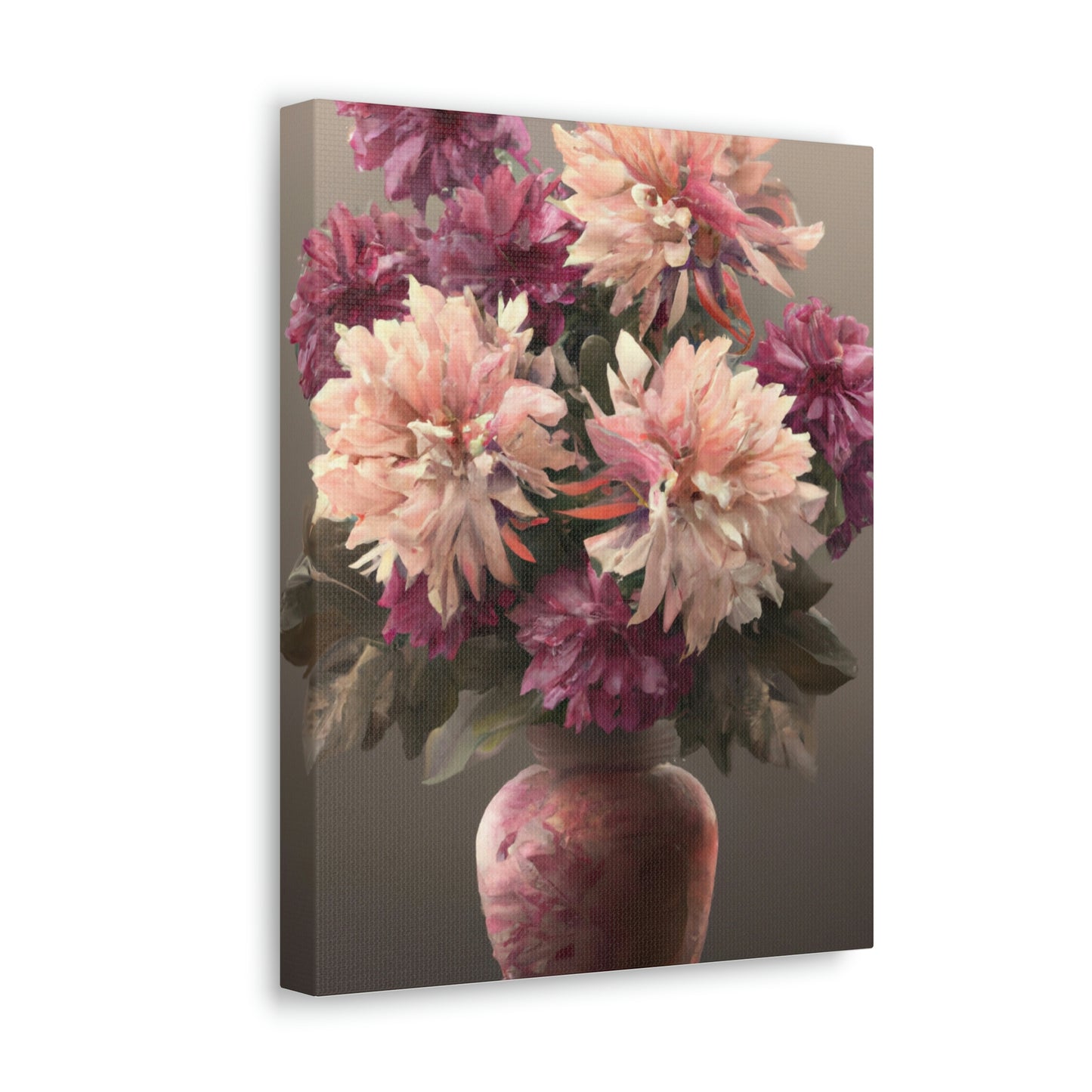 "Floral Finesse Art" - Canvas