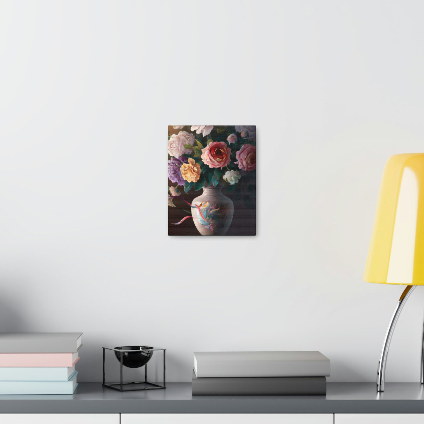 Blooming Petal Splendor - Canvas