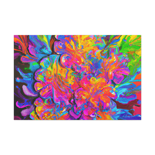 Vivid Blooms. - Canvas