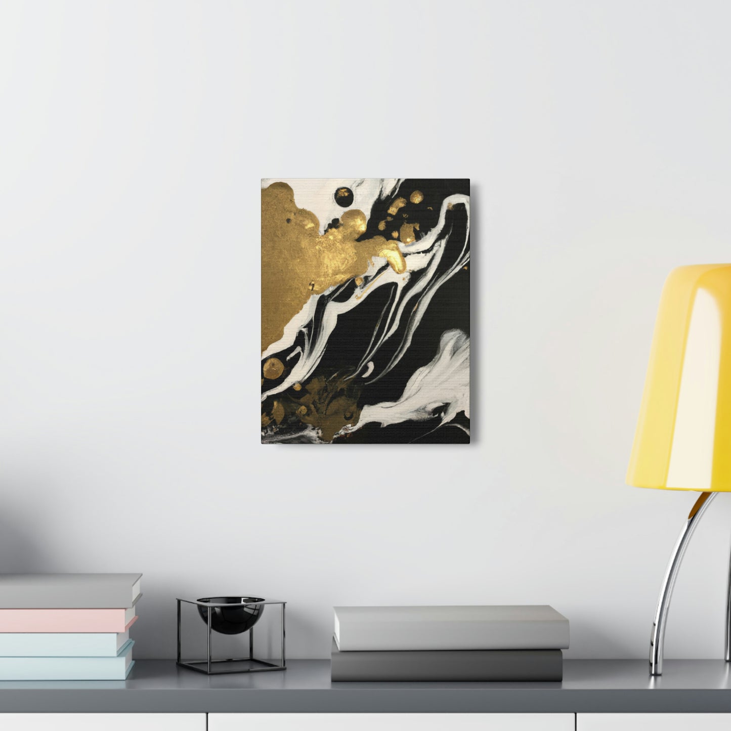 Gilded Mural Bliss - Canvas