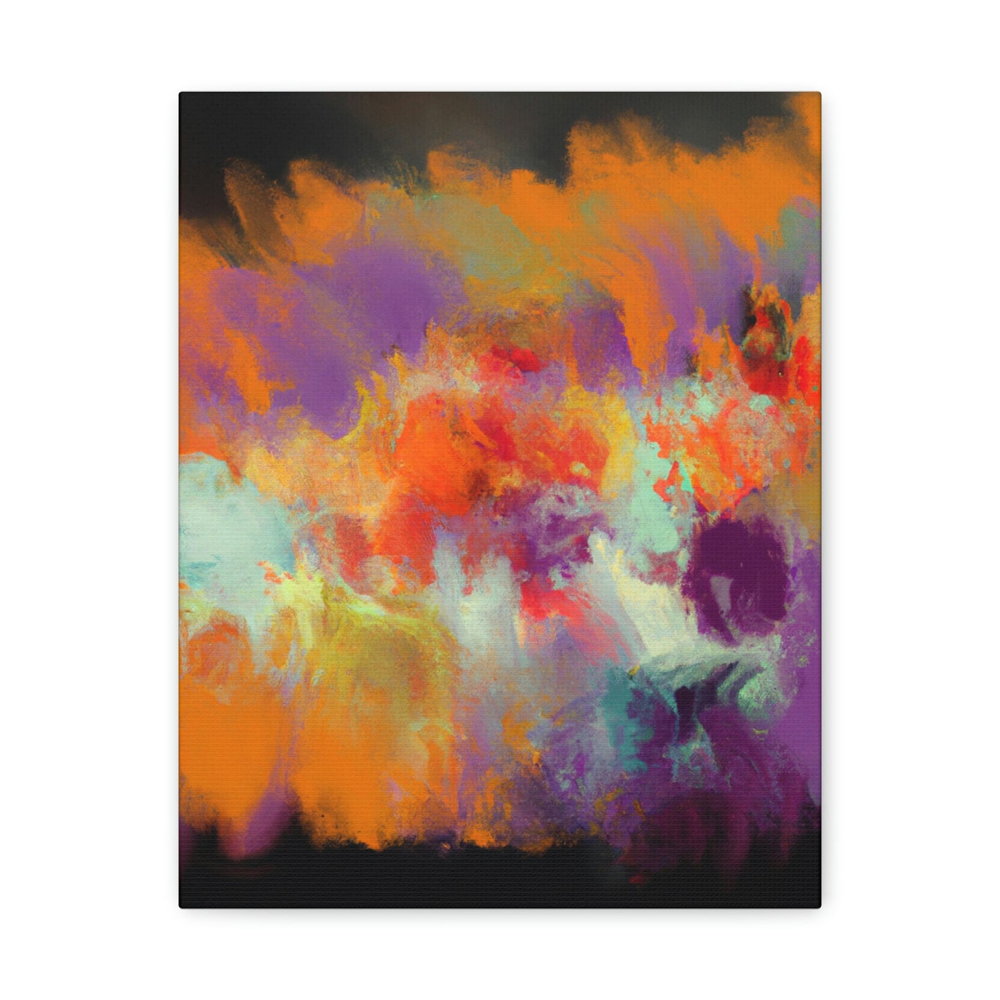 Coral Sparkle. - Canvas
