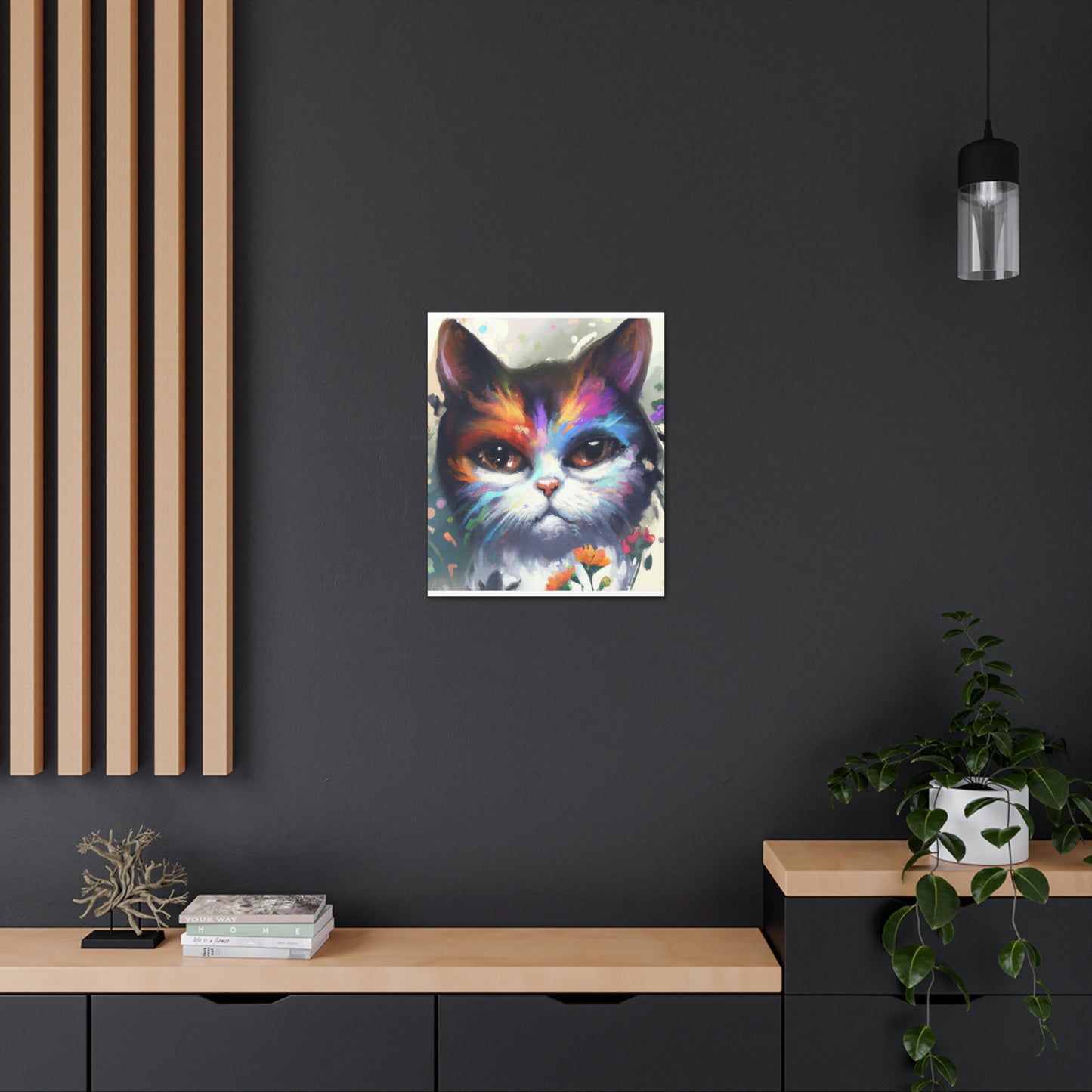 "Dream Cat." - Canvas