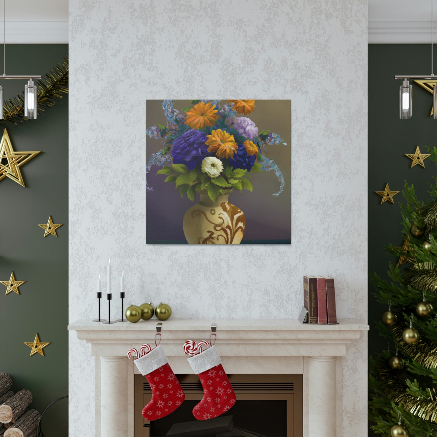 Floral Bliss Life. - Canvas