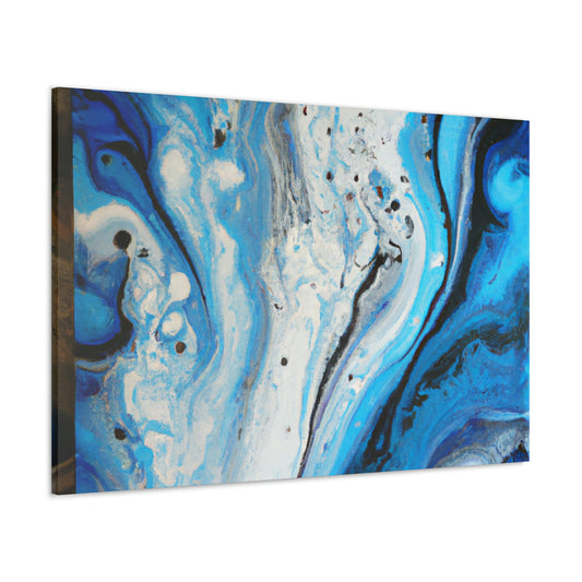 Blue Stream - Canvas