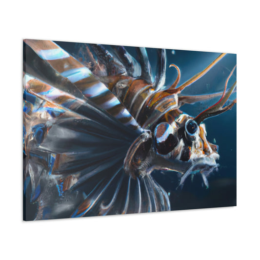 Aquatic Abundance. - Canvas