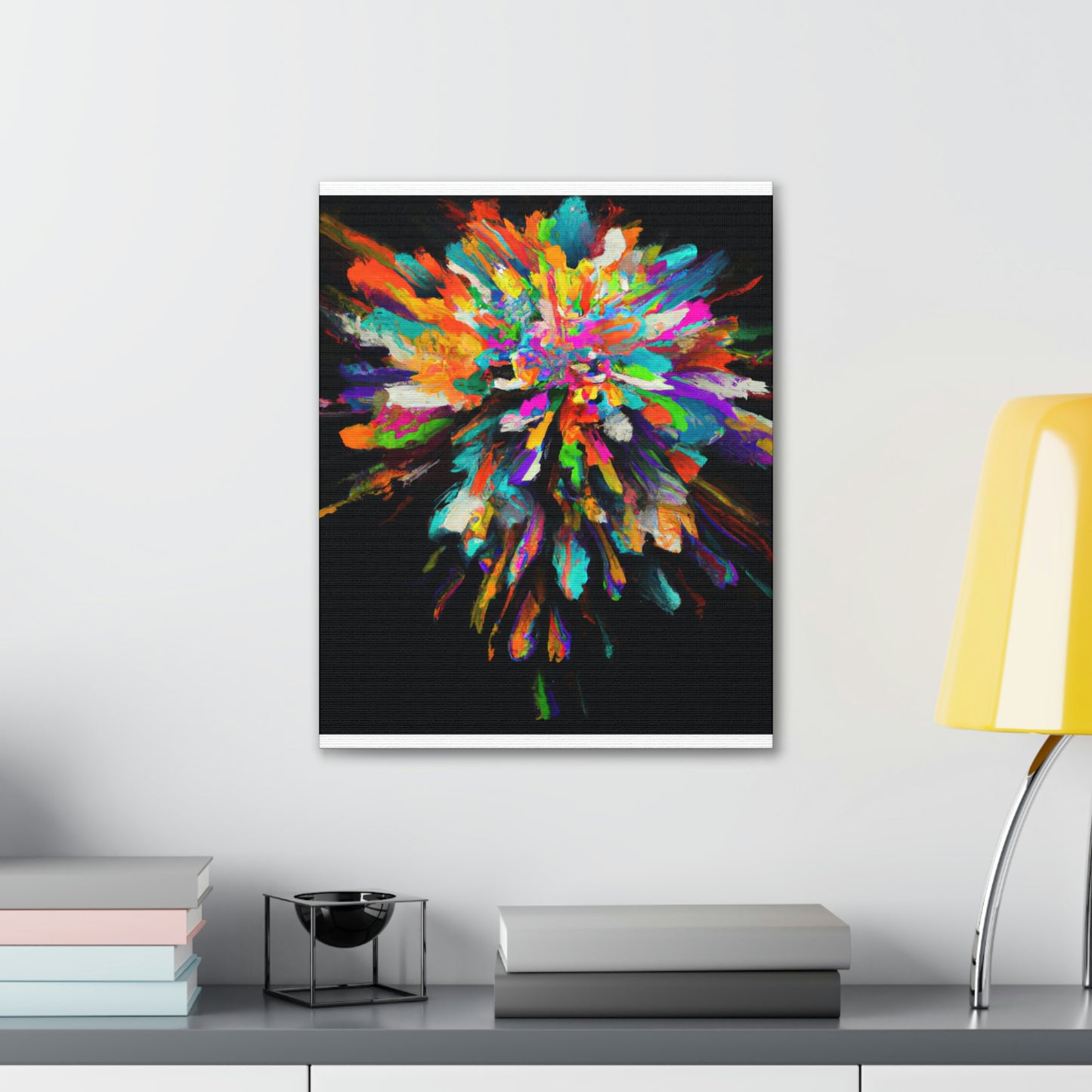 Psychedelic Bloom - Canvas