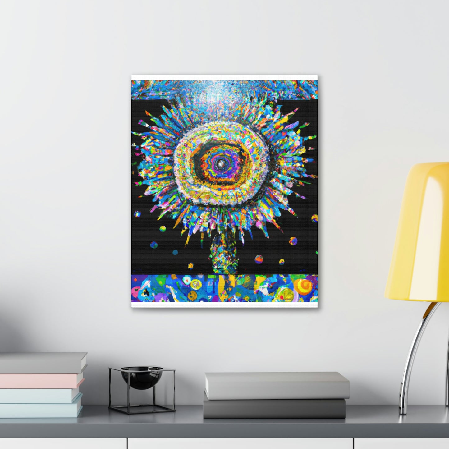 Tri-Bloom Blast - Canvas