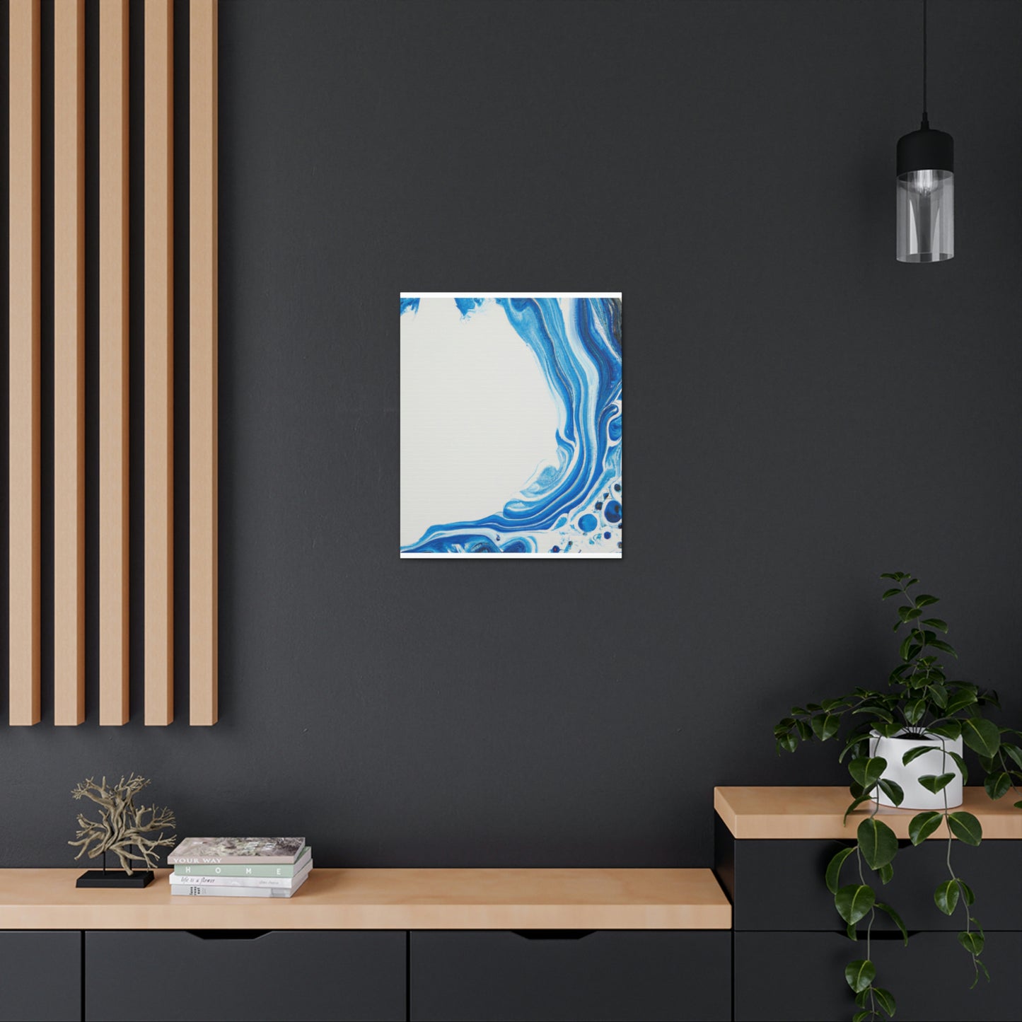 "Blue Bliss" - Canvas