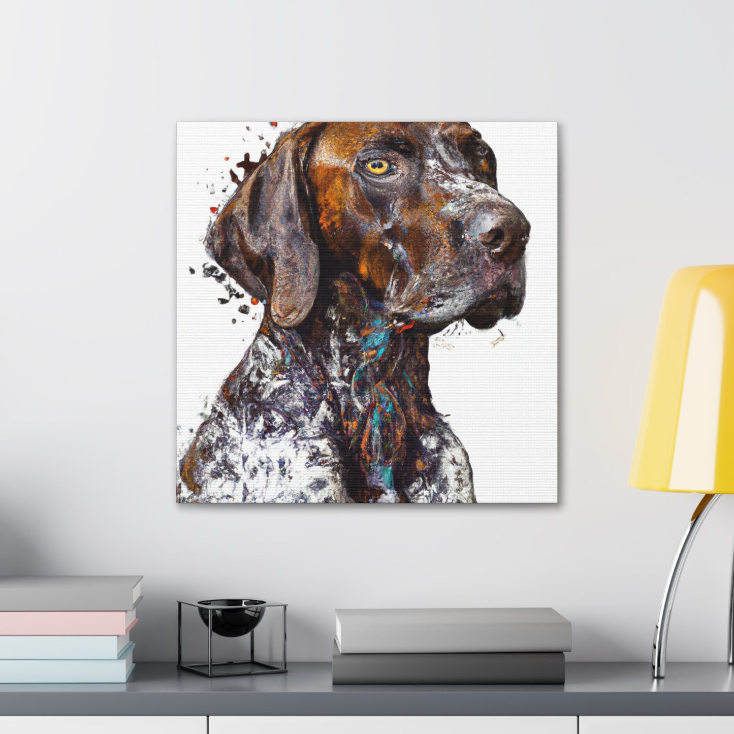 Furry Splendor. - Canvas