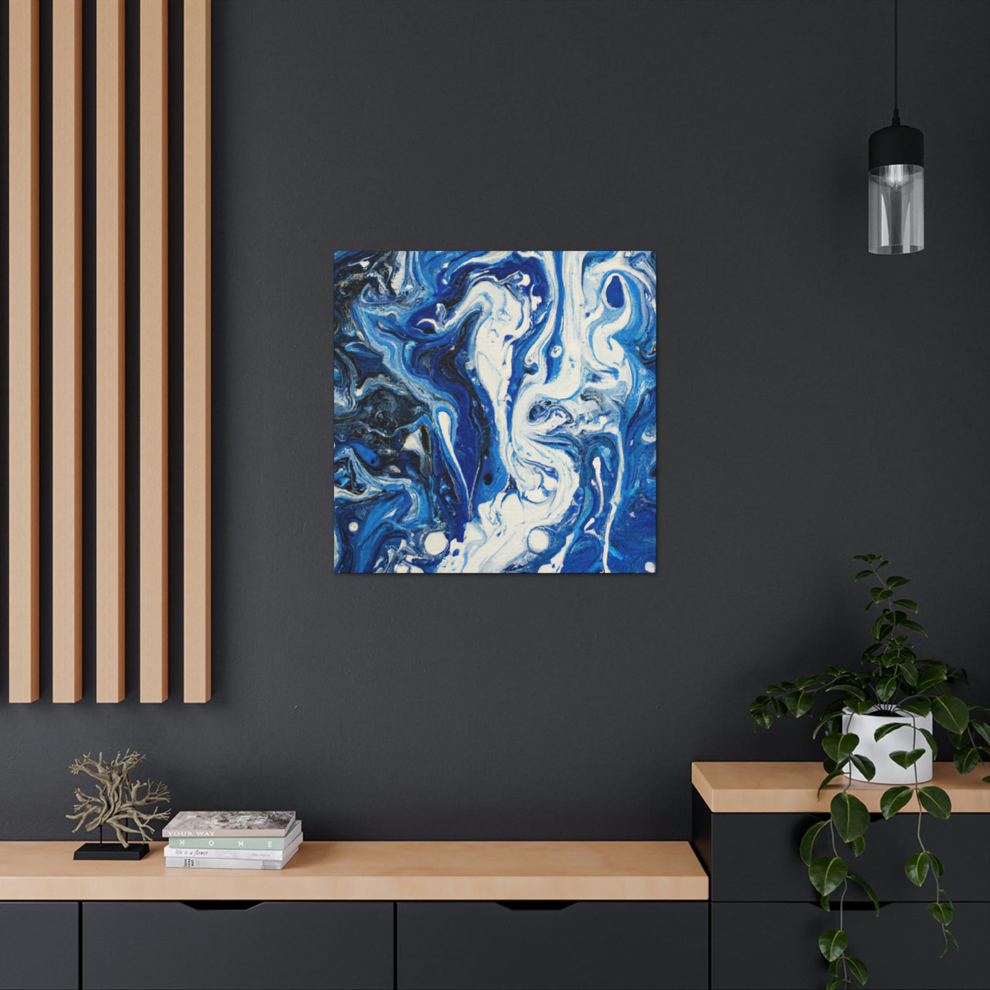 "Aqua Splendor" - Canvas