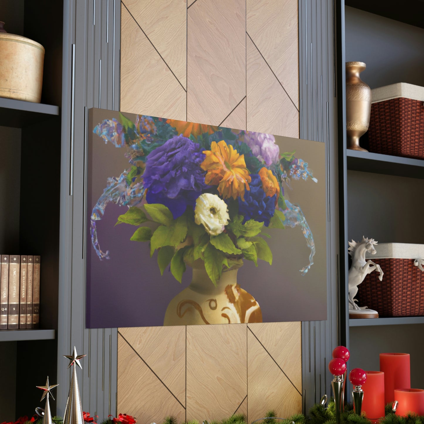 Floral Bliss Life. - Canvas