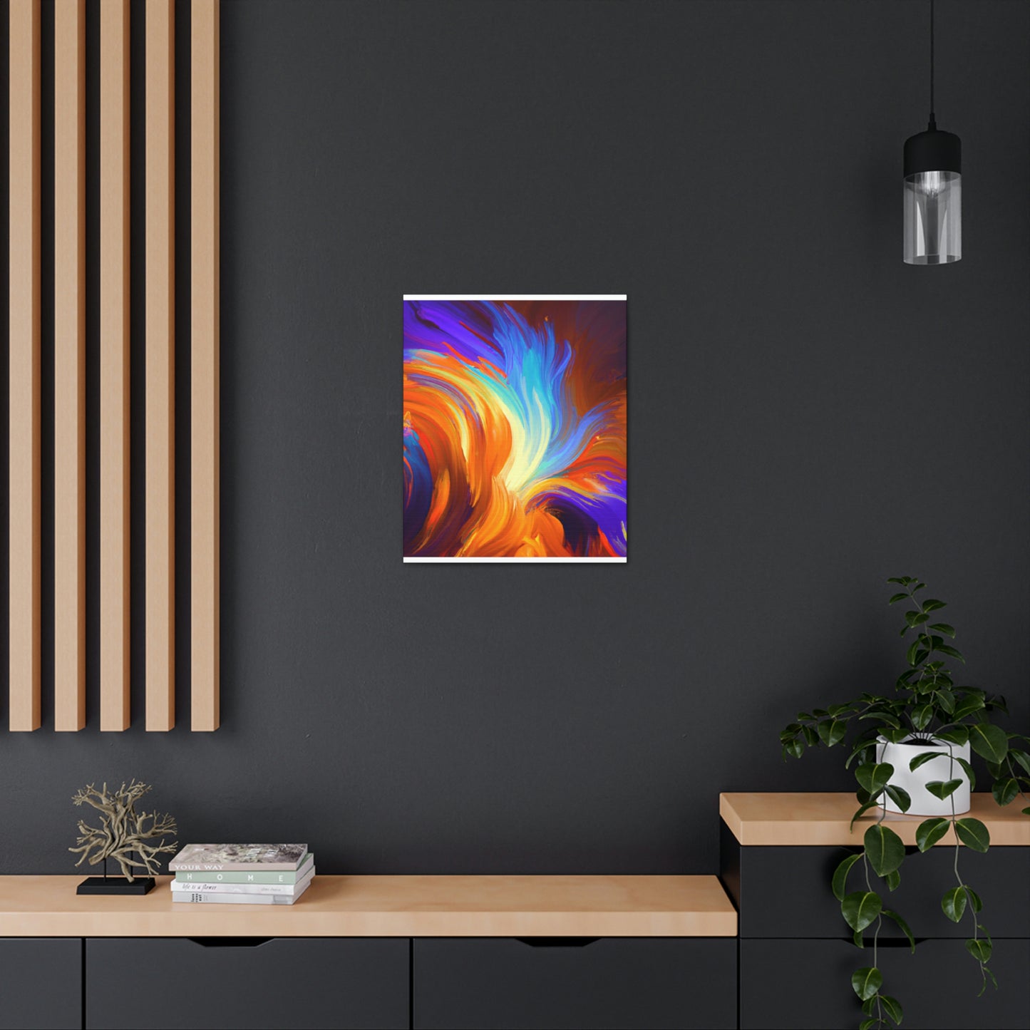 Frost Haze. - Canvas