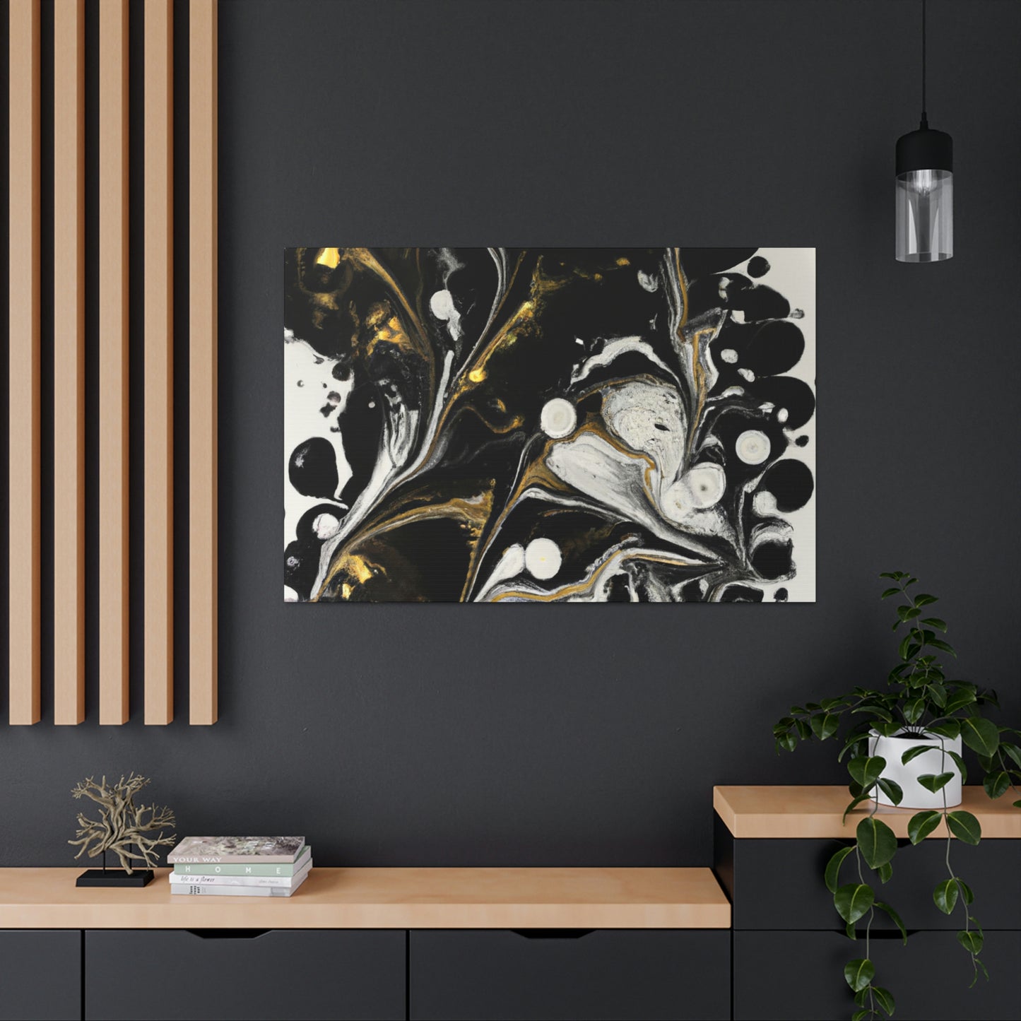 Golden Glaze Dreaming - Canvas