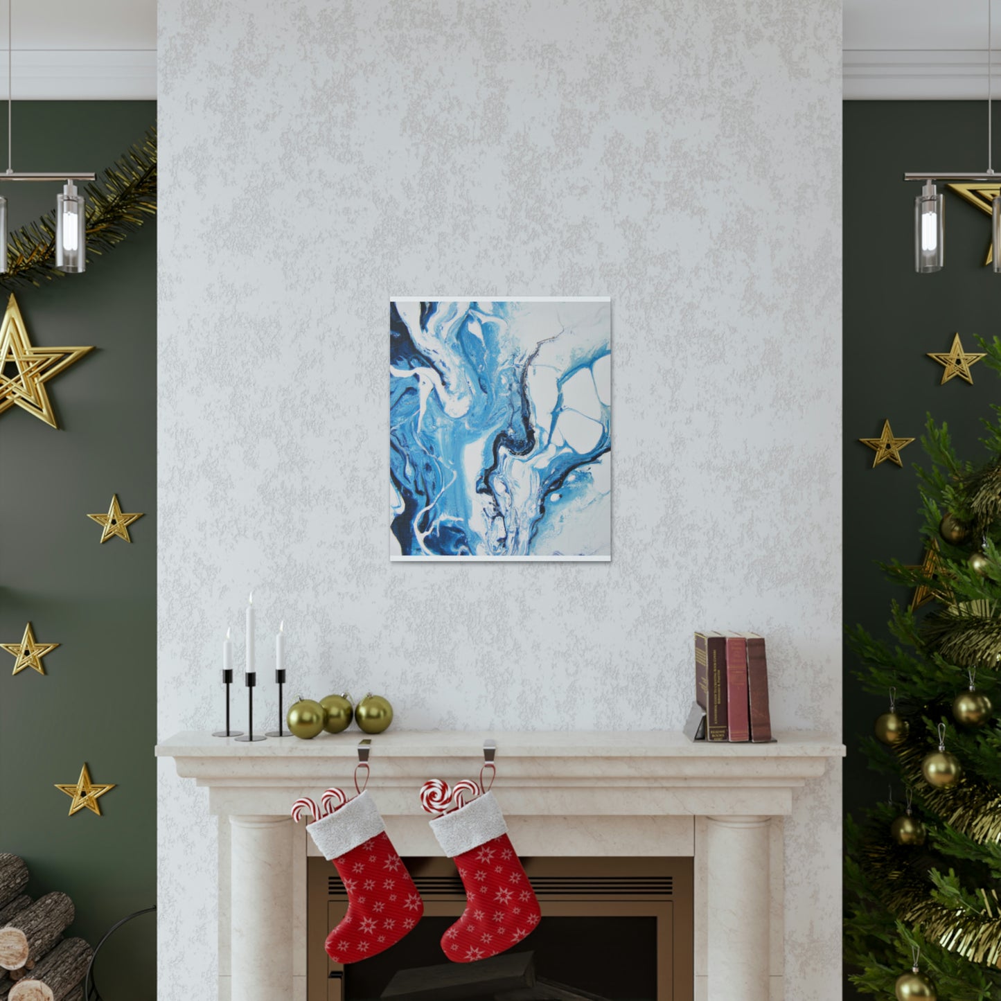 Celestial Flow - Canvas