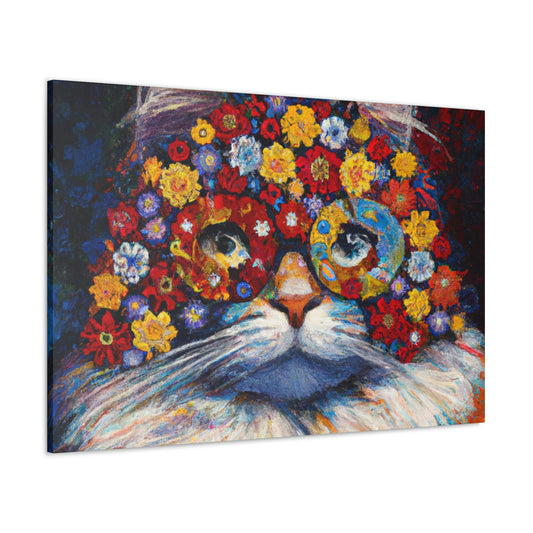 "Feline Vibrance" - Canvas
