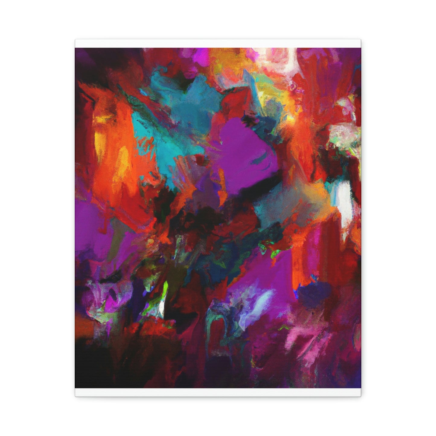 "Color Cascade" - Canvas
