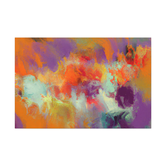 Coral Sparkle. - Canvas