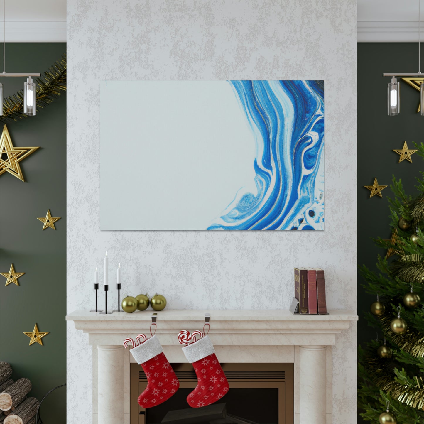 "Blue Bliss" - Canvas