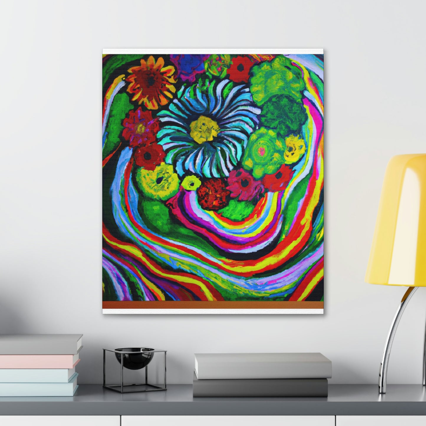 Vivid Blooms. - Canvas