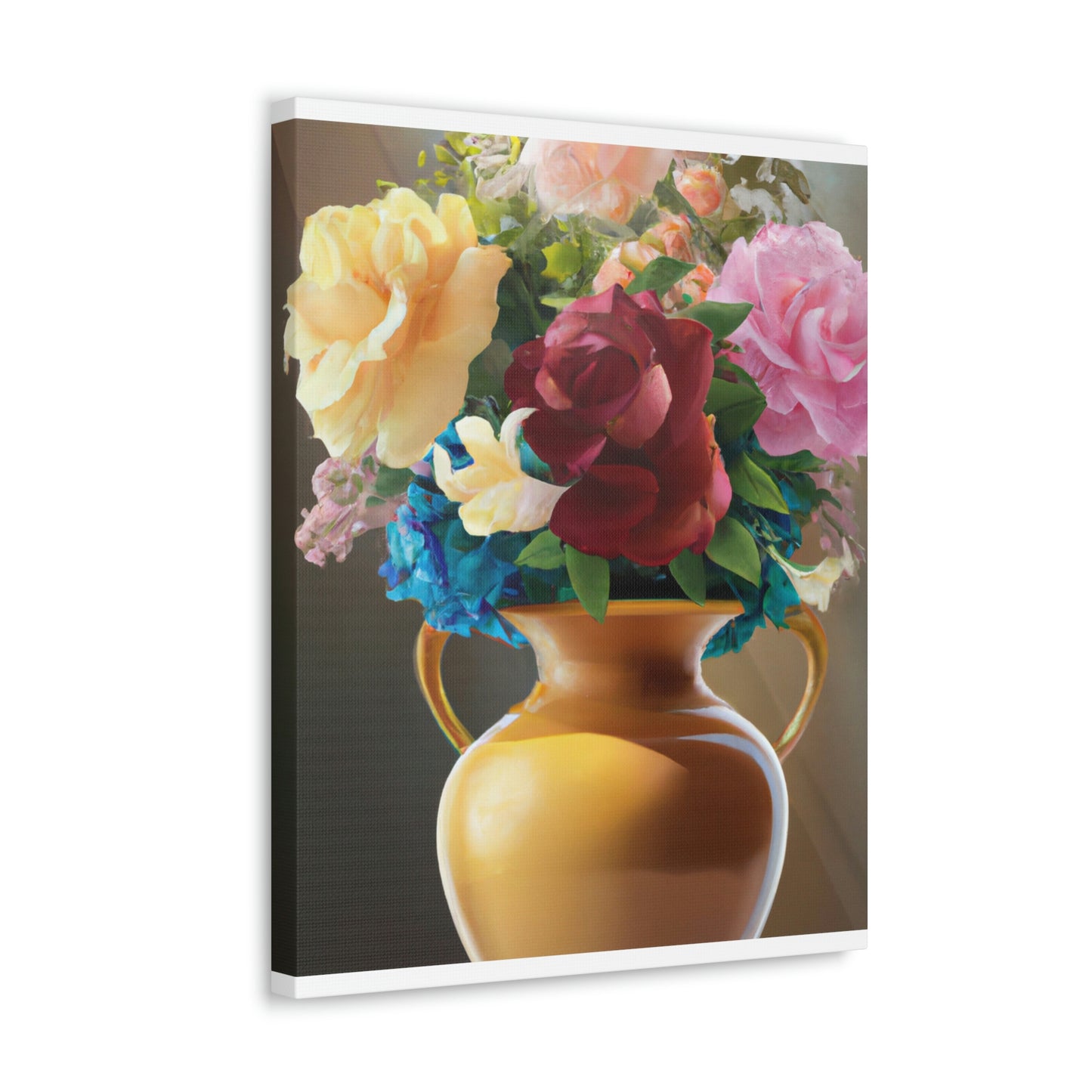 Vase Blossom Splendor - Canvas