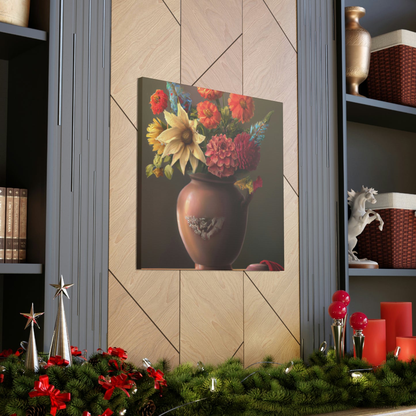 Flowering Brilliance. - Canvas