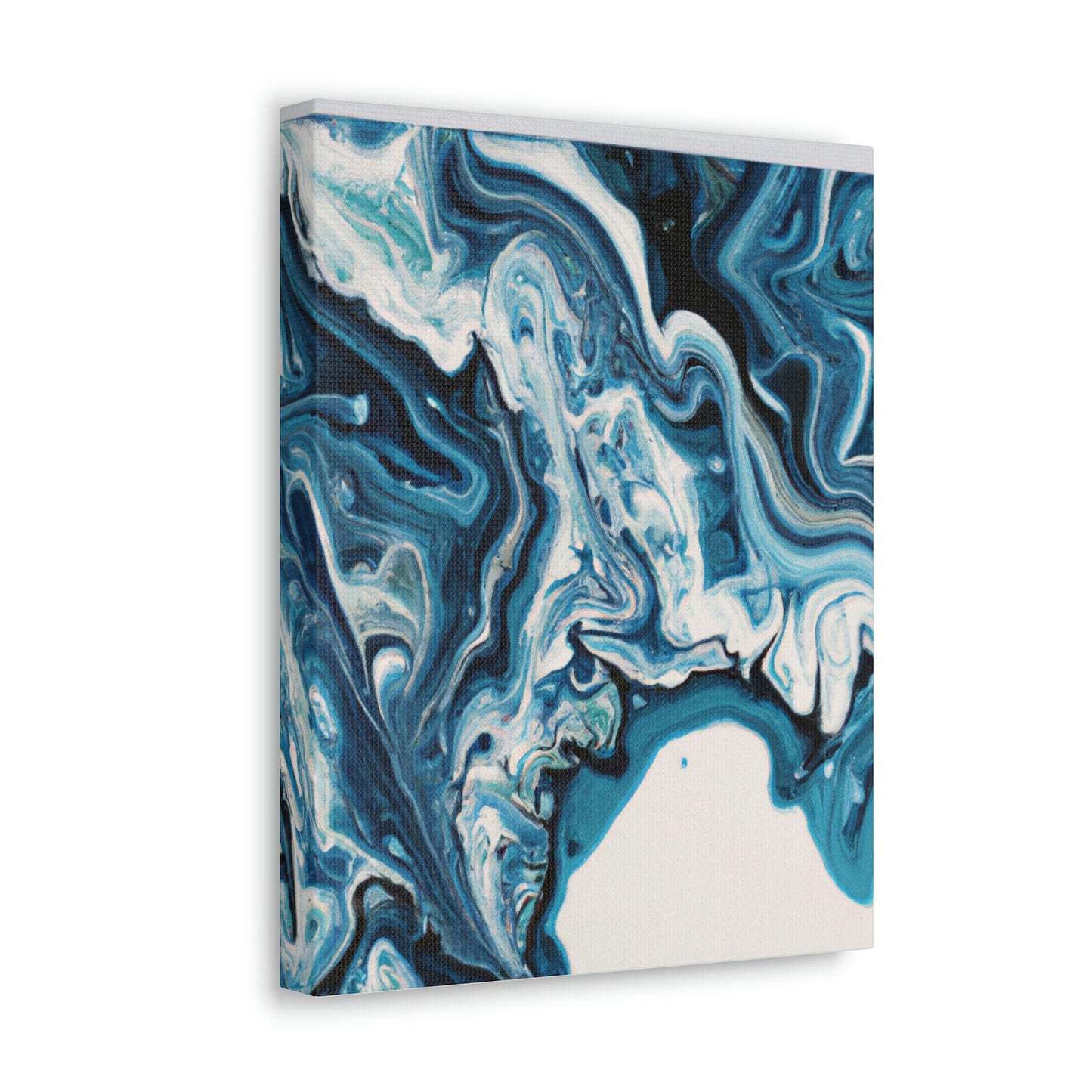 "Blue Harmony". - Canvas