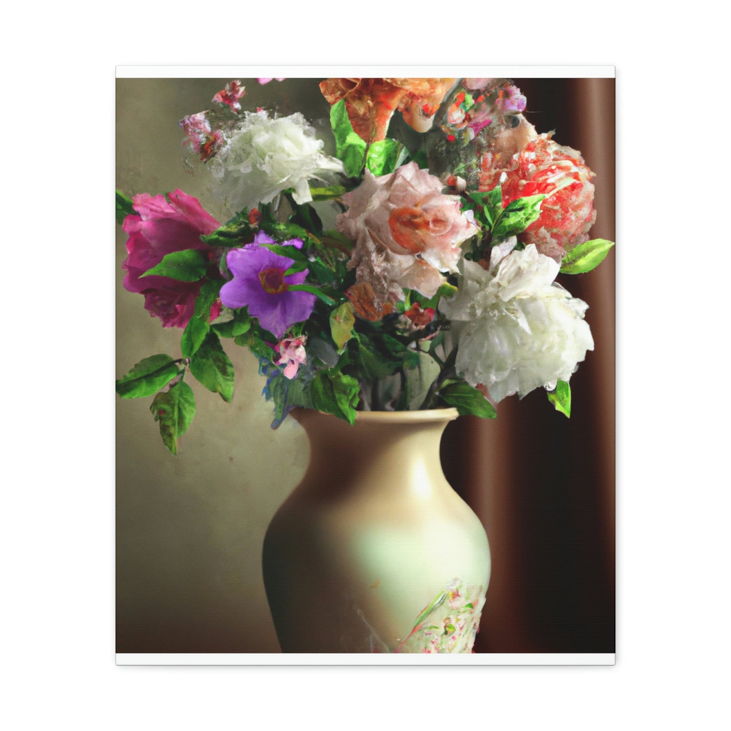 Floral Enchantment. - Canvas
