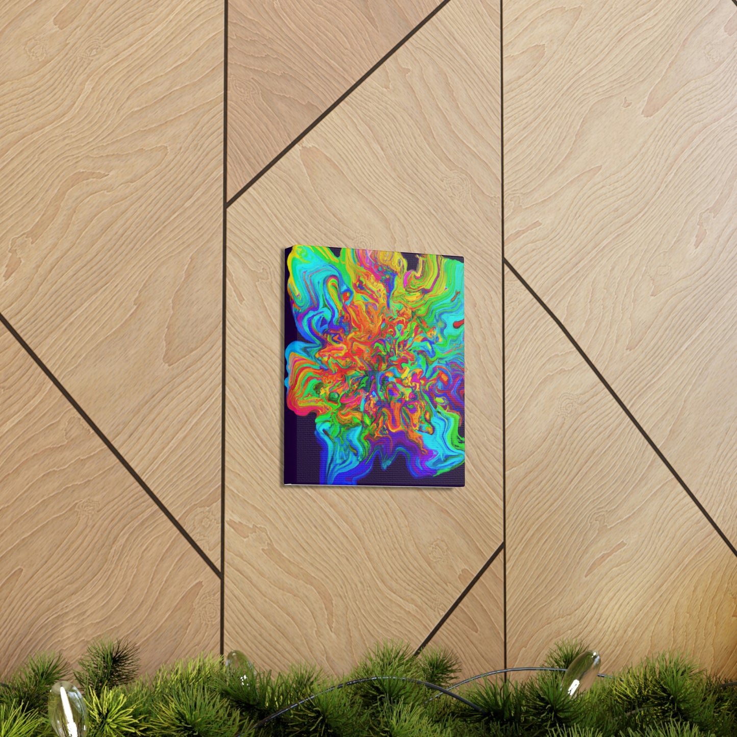 "Vivid Bloom" - Canvas
